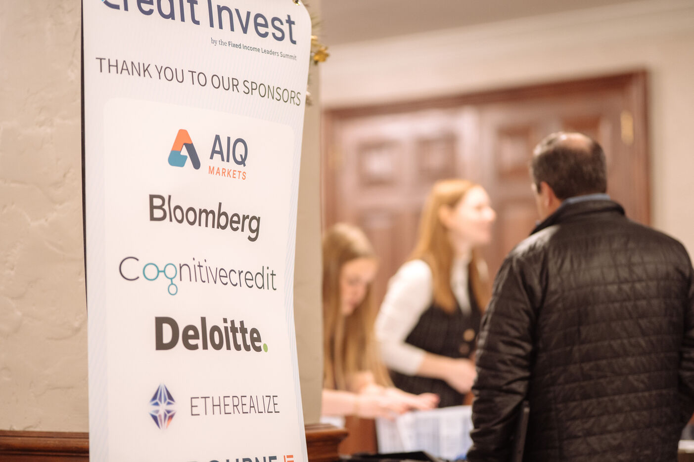AIQ Markets booth at FILS Credit Invest